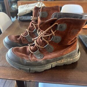 Sorel Brown Suede Men's Boots